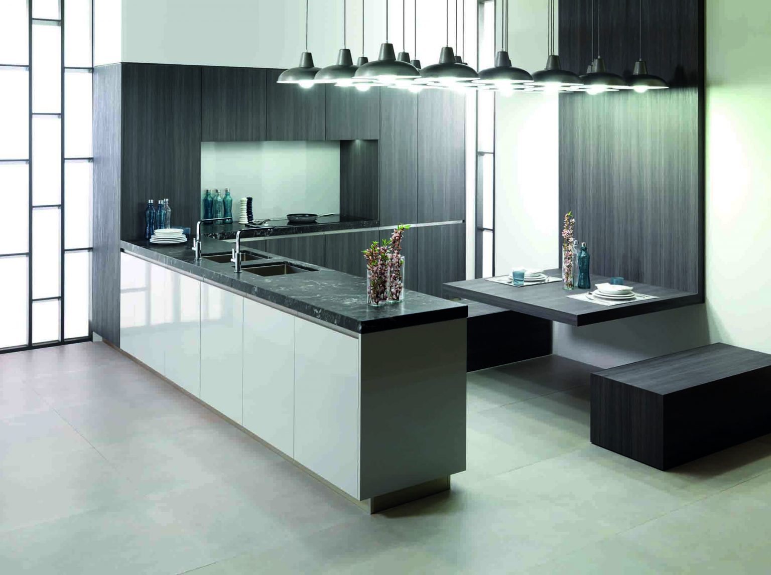 Luxusní kuchyně gamadecor porcelanosa grupo