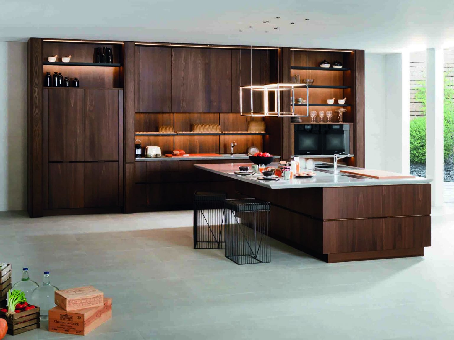 Luxusní kuchyně gamadecor porcelanosa grupo