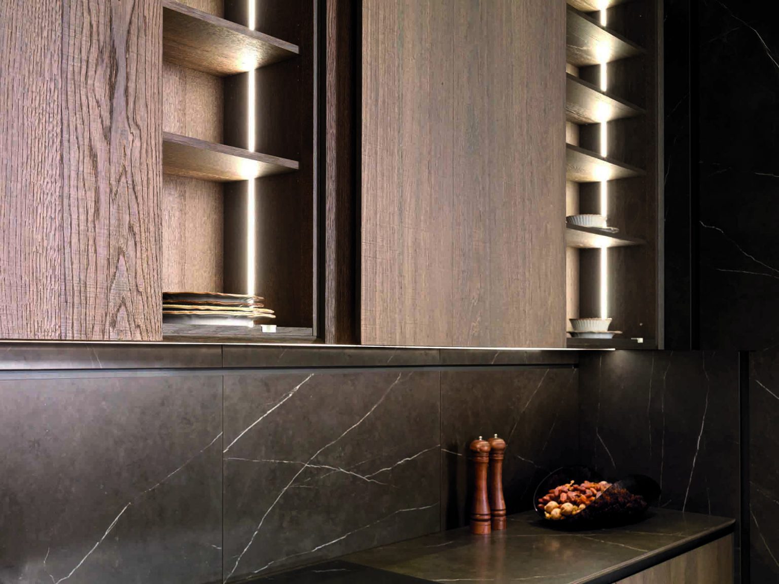 Luxusní kuchyně gamadecor porcelanosa grupo