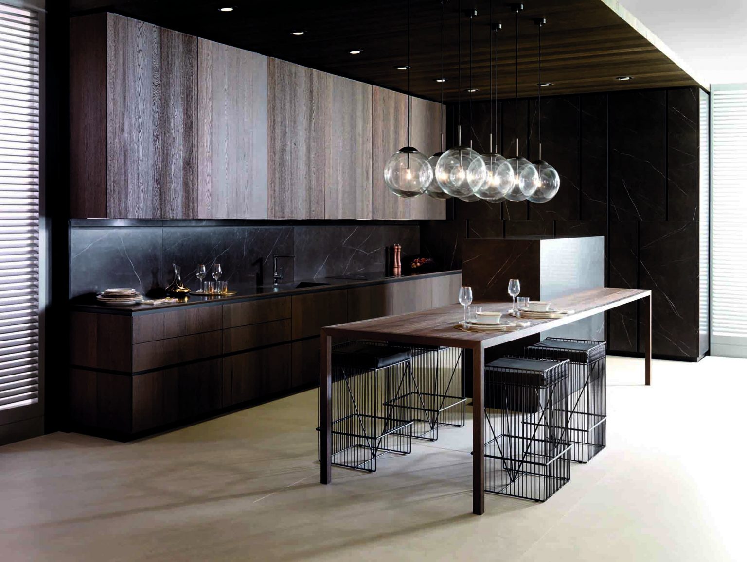 Luxusní kuchyně gamadecor porcelanosa grupo