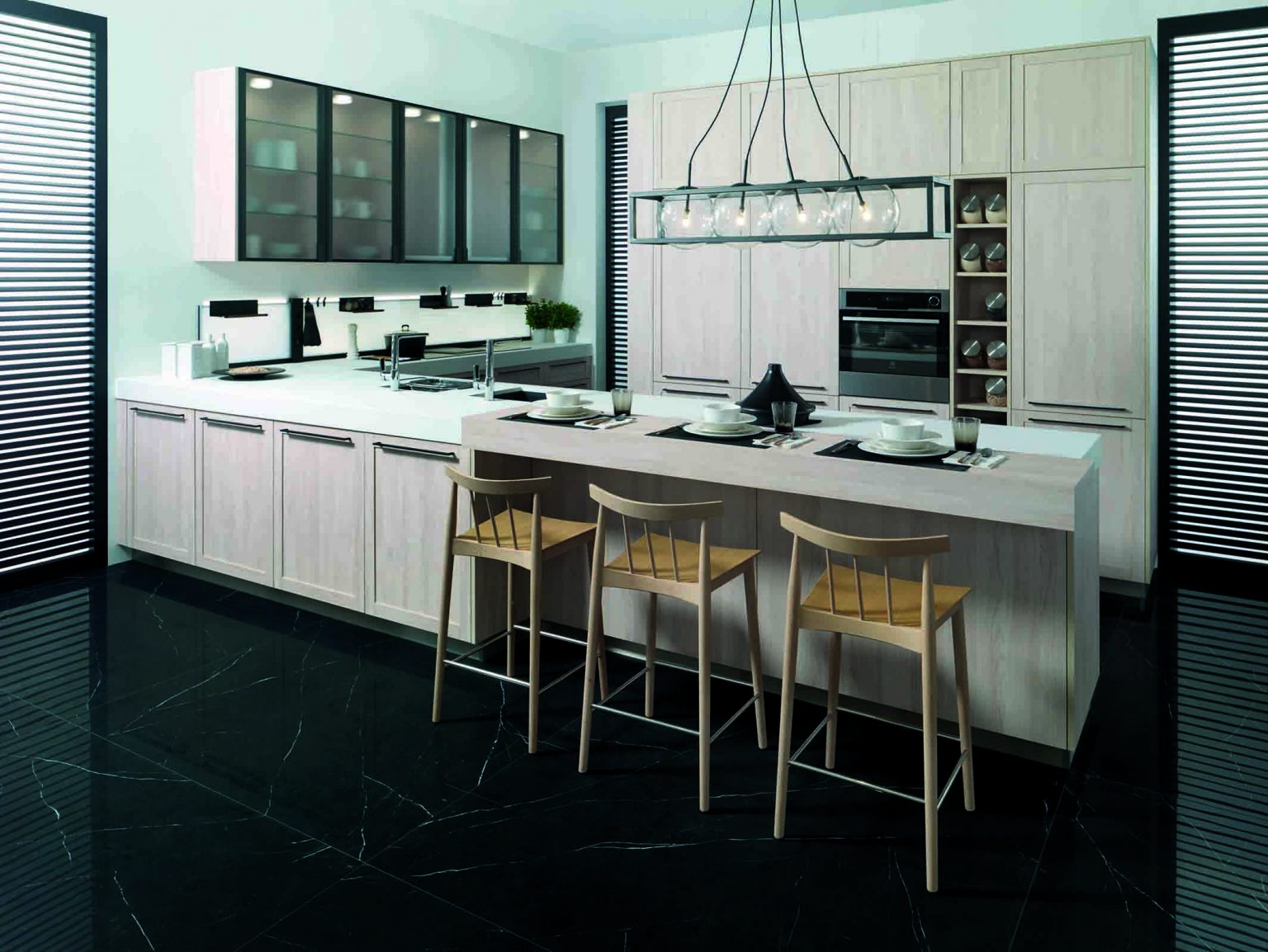 Luxusní kuchyně gamadecor porcelanosa grupo