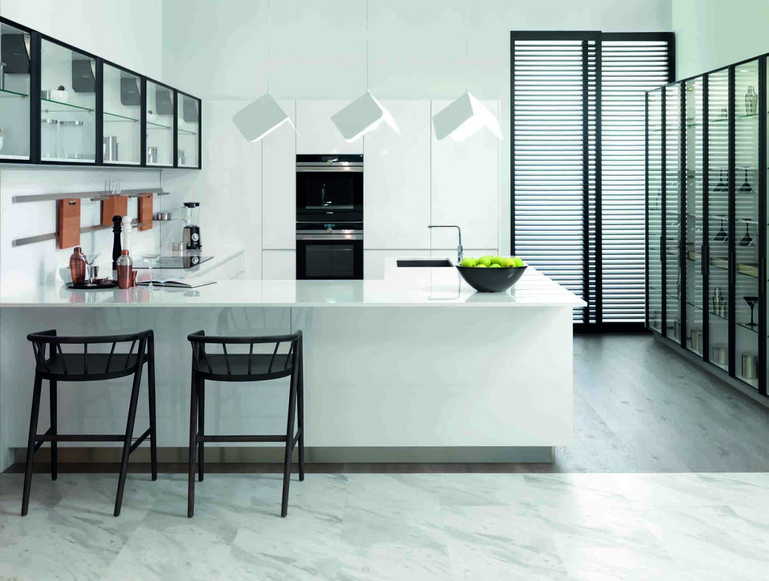 Luxusní kuchyně gamadecor porcelanosa grupo