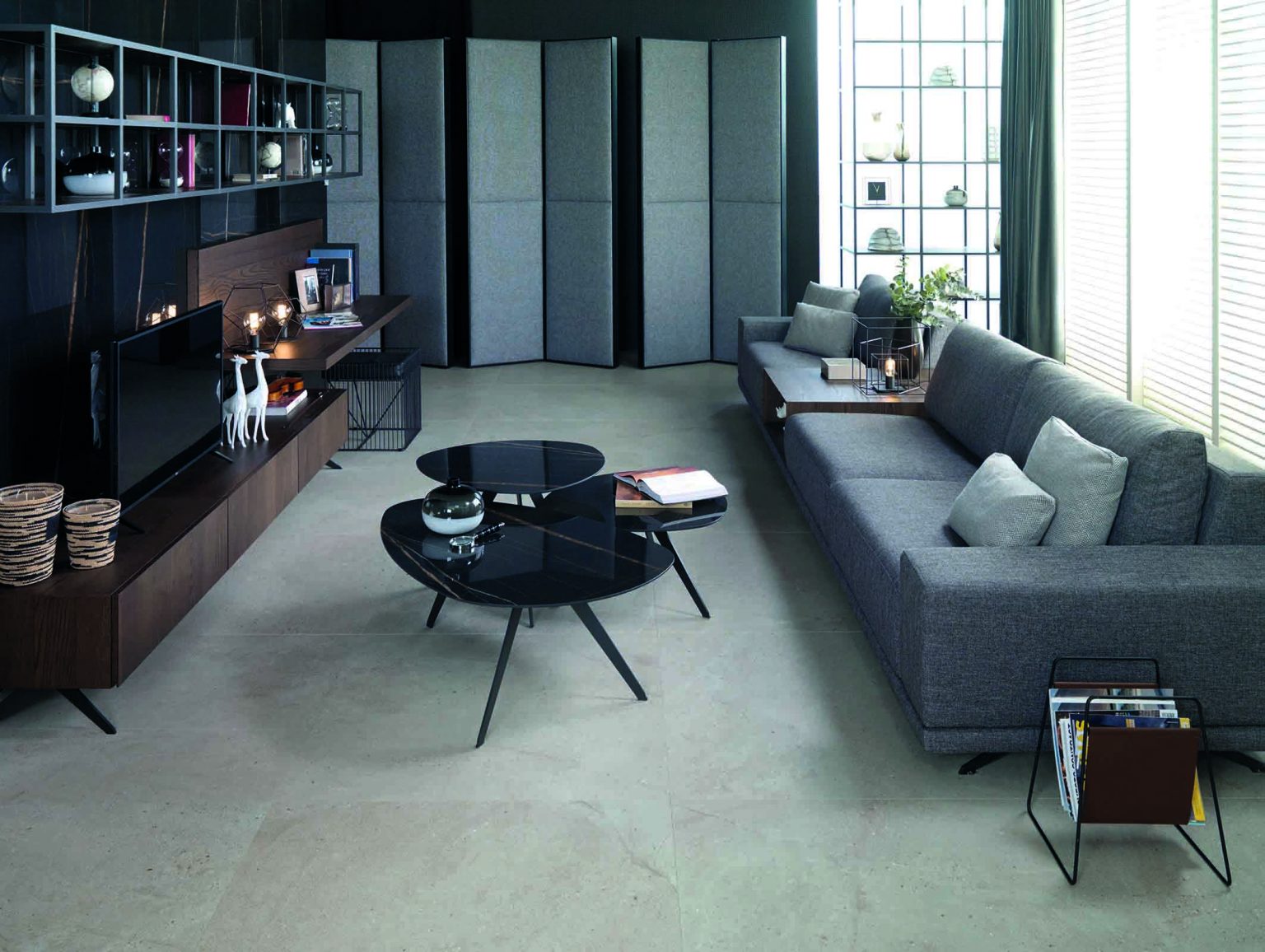 Luxusní pohovka sedačka gamadecor porcelanosa grupo