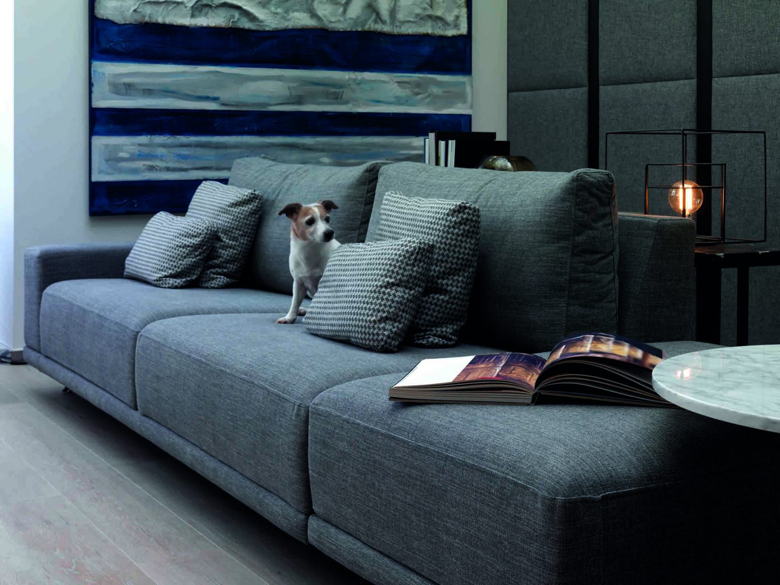 Luxusní pohovka sedačka gamadecor porcelanosa grupo