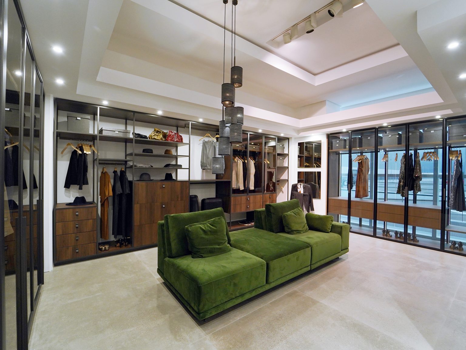 Vzorkovna Porcelanosa Grupo španělsko šatna Gamadecor